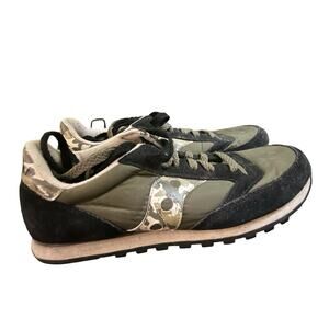 Size 9.5 - Saucony Jazz Original Brown/Camo/Green